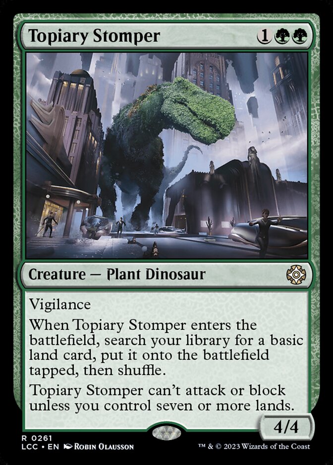 Topiary Stomper card front