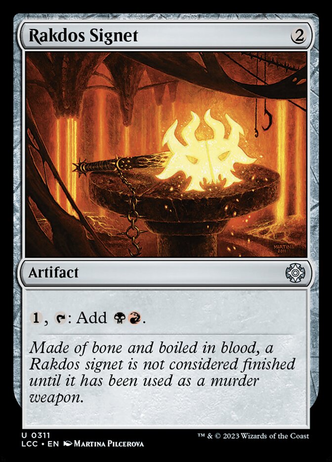 Rakdos Signet card front
