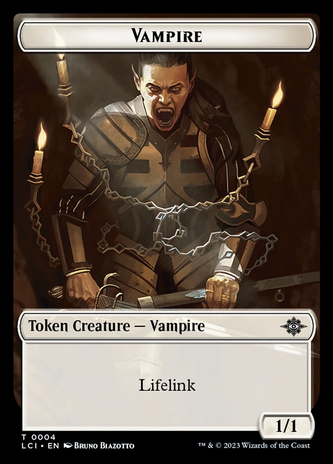 Vampire card front