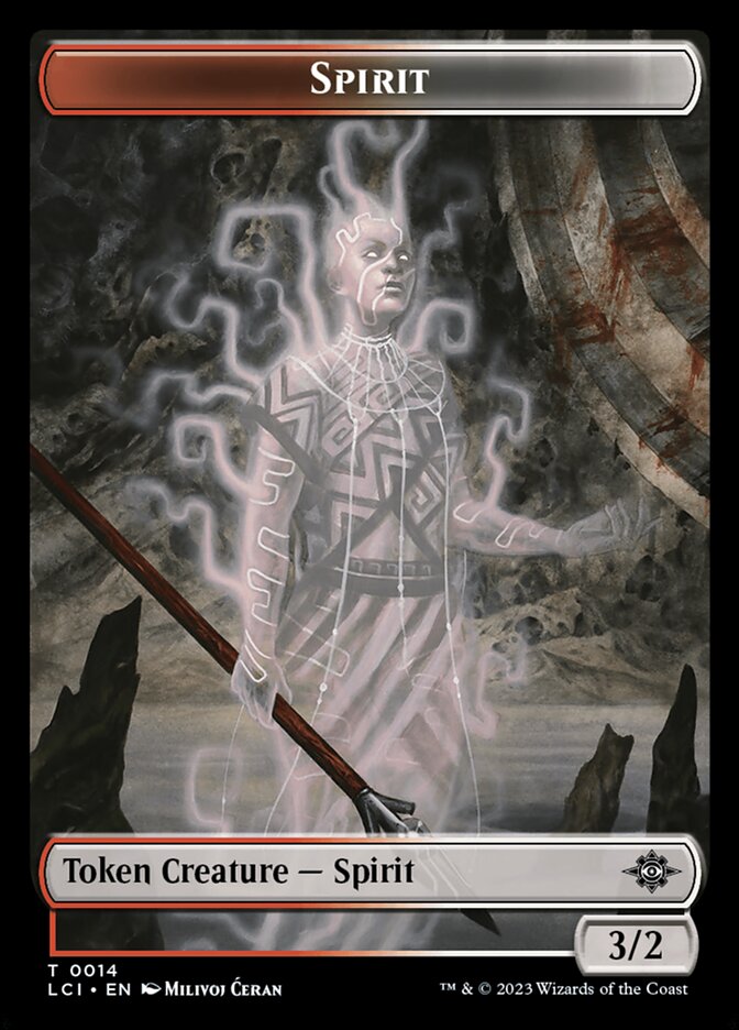 Spirit card front