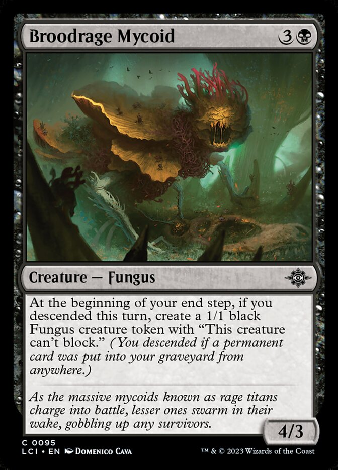 Broodrage Mycoid card front