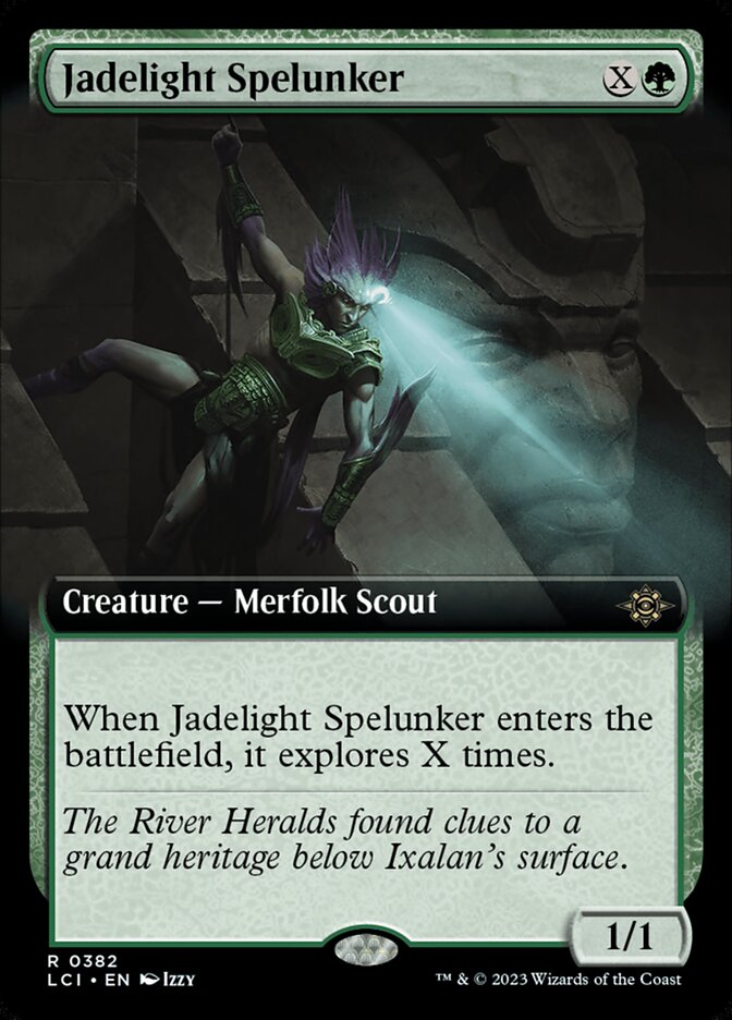 Jadelight Spelunker card front