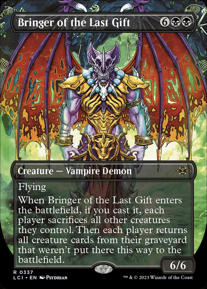 Bringer of the Last Gift card front