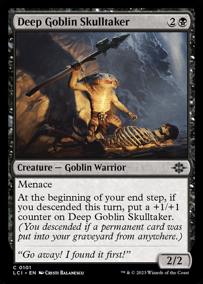 Deep Goblin Skulltaker card front