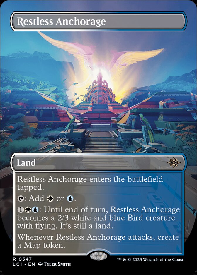 Restless Anchorage card front
