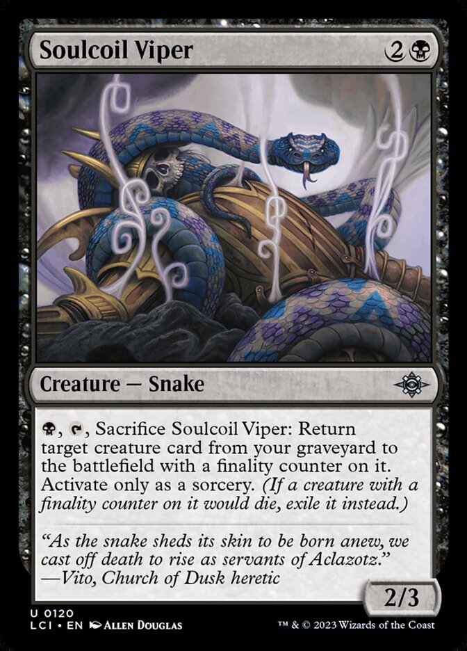 Soulcoil Viper card front