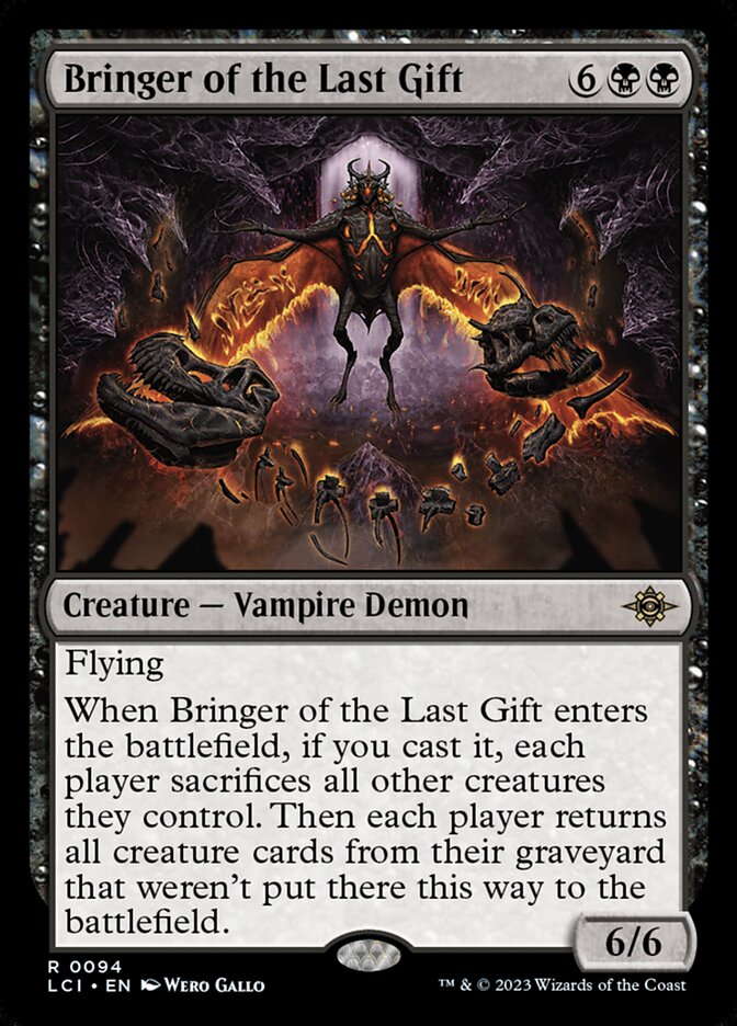 Bringer of the Last Gift card front