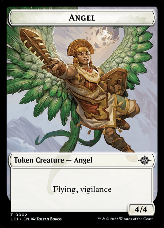 Angel card front
