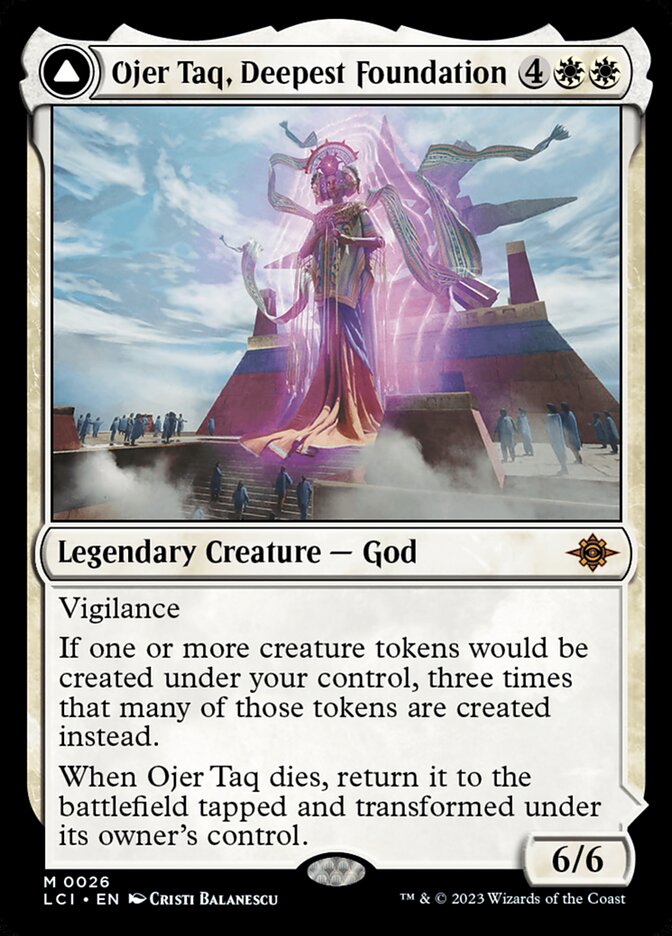 Ojer Taq, Deepest Foundation card front