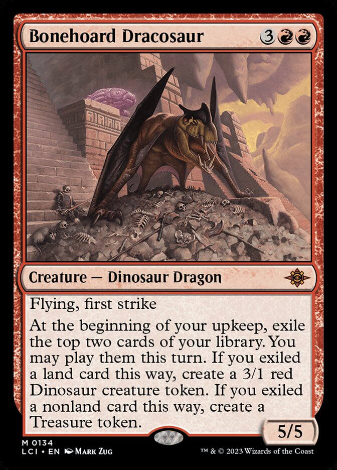 Bonehoard Dracosaur card front