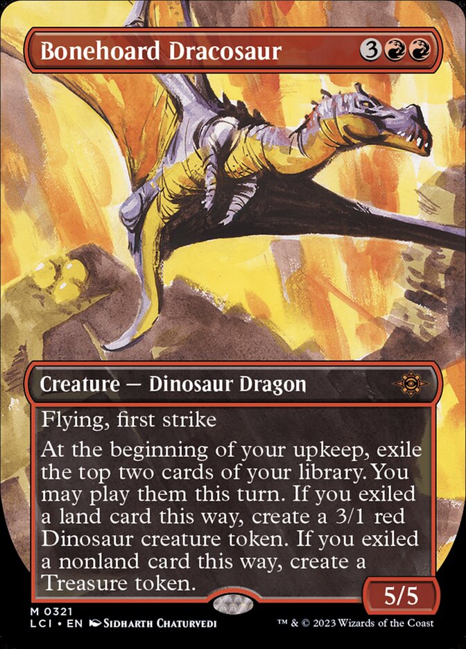 Bonehoard Dracosaur card front