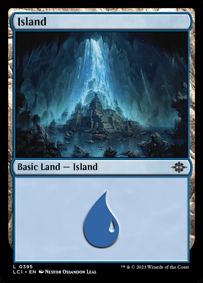 Island card front