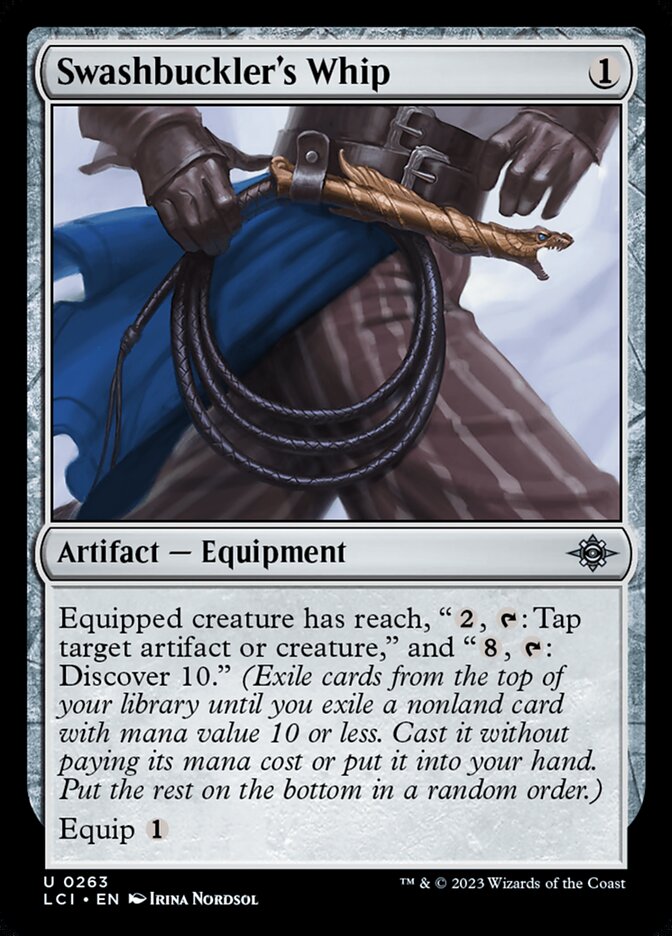 Swashbuckler's Whip card front