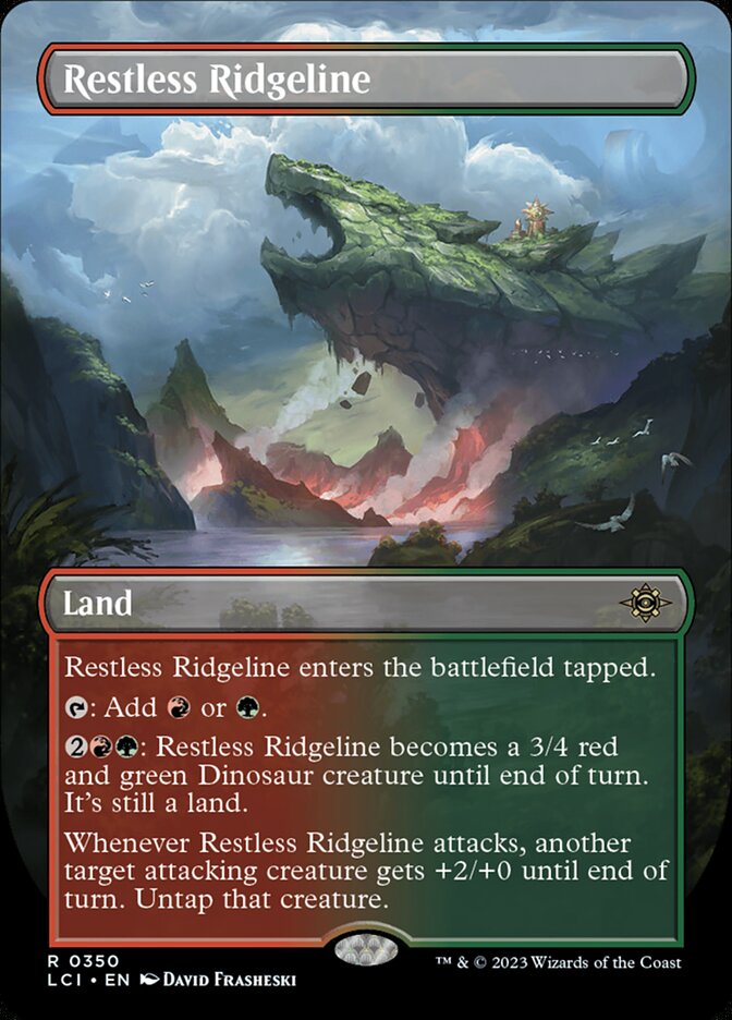 Restless Ridgeline card front