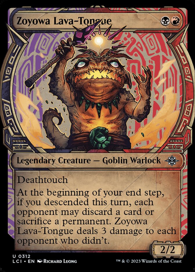 Zoyowa Lava-Tongue card front