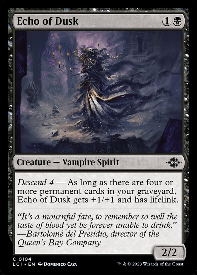Echo of Dusk card front