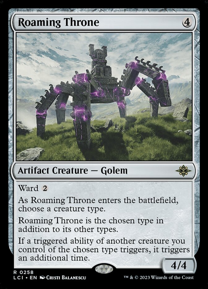 Roaming Throne card front