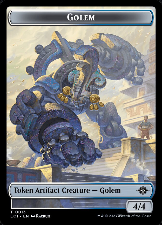 Golem card front