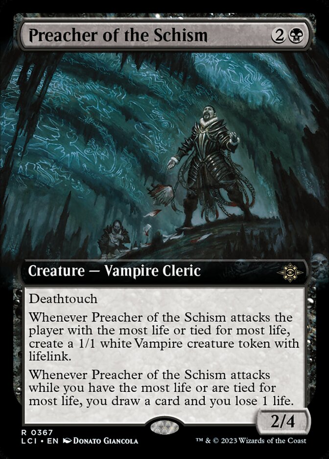 Preacher of the Schism card front