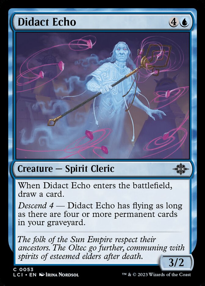 Didact Echo card front