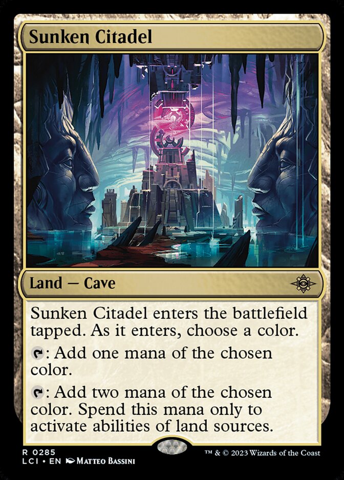 Sunken Citadel card front
