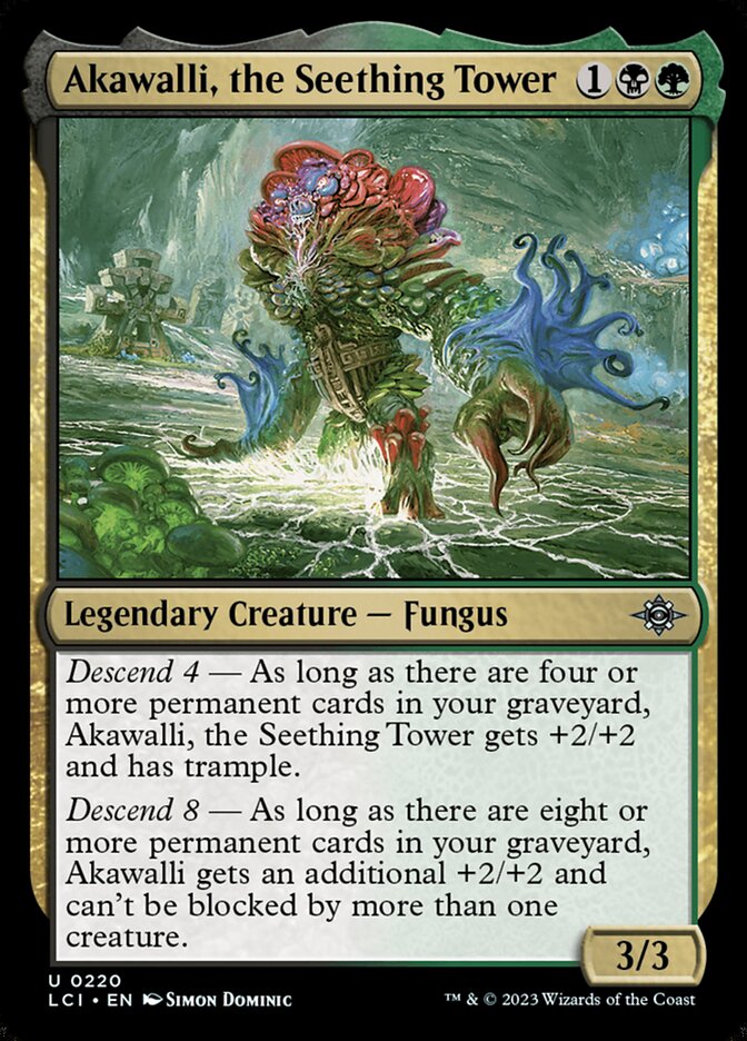 Akawalli, the Seething Tower card front