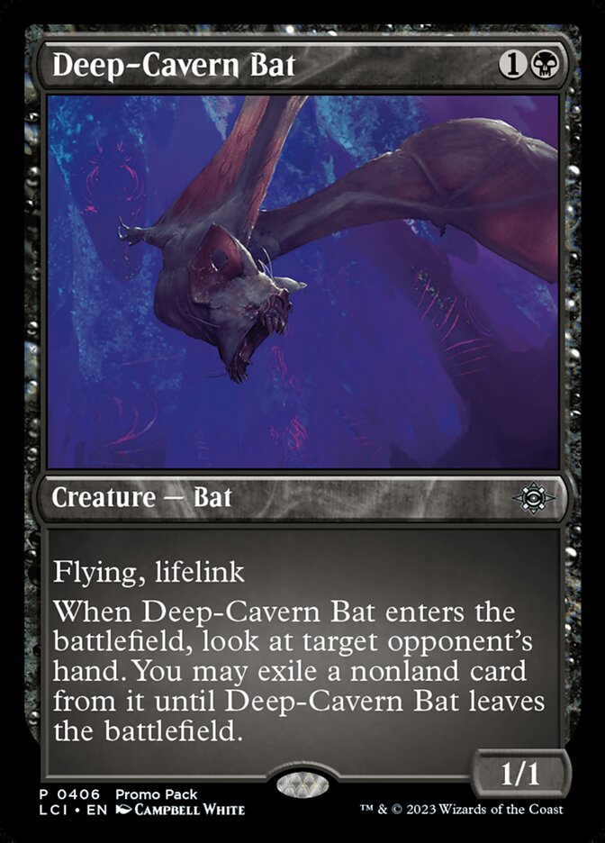 Deep-Cavern Bat card front