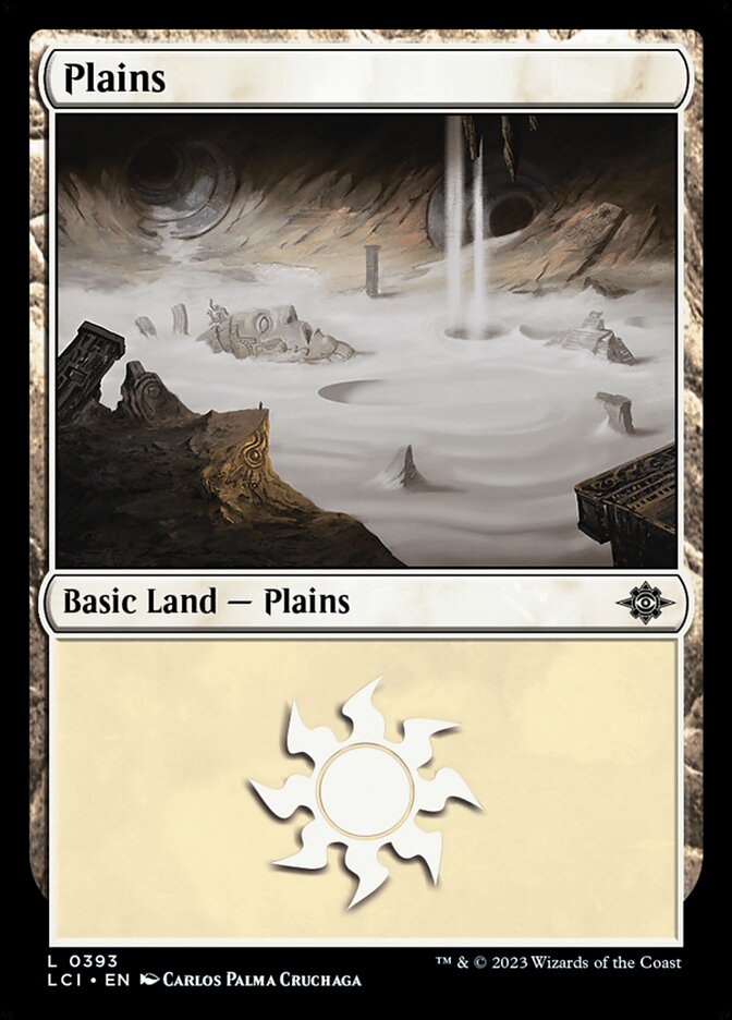 Plains card front