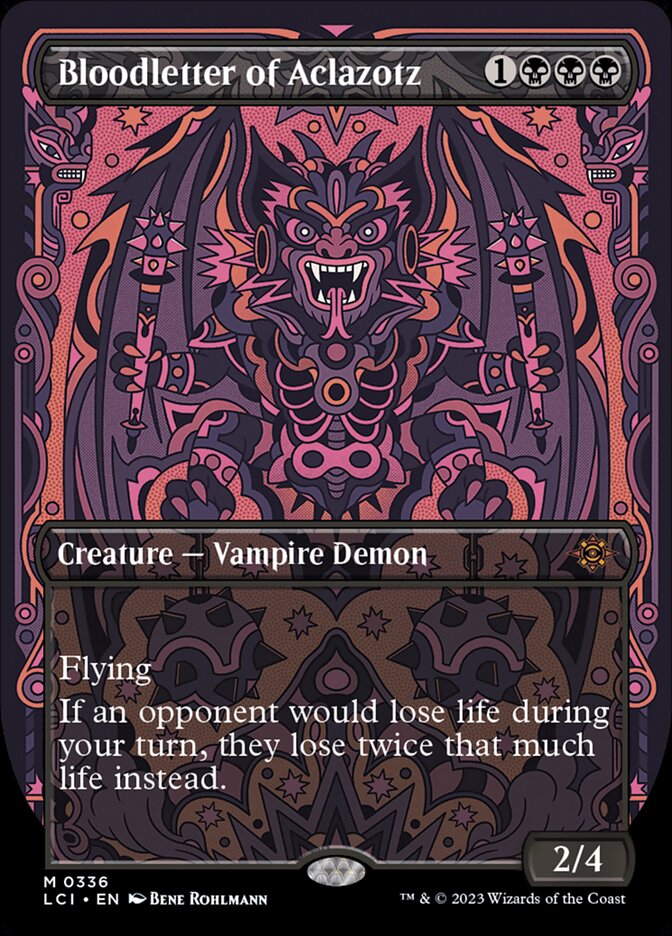 Bloodletter of Aclazotz card front