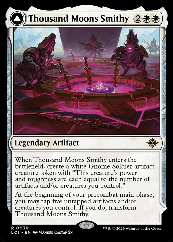 Thousand Moons Smithy card front