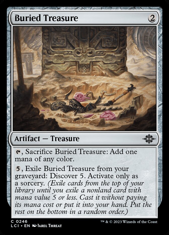 Buried Treasure card front