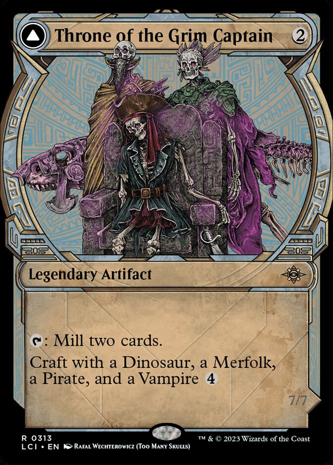 Throne of the Grim Captain card front
