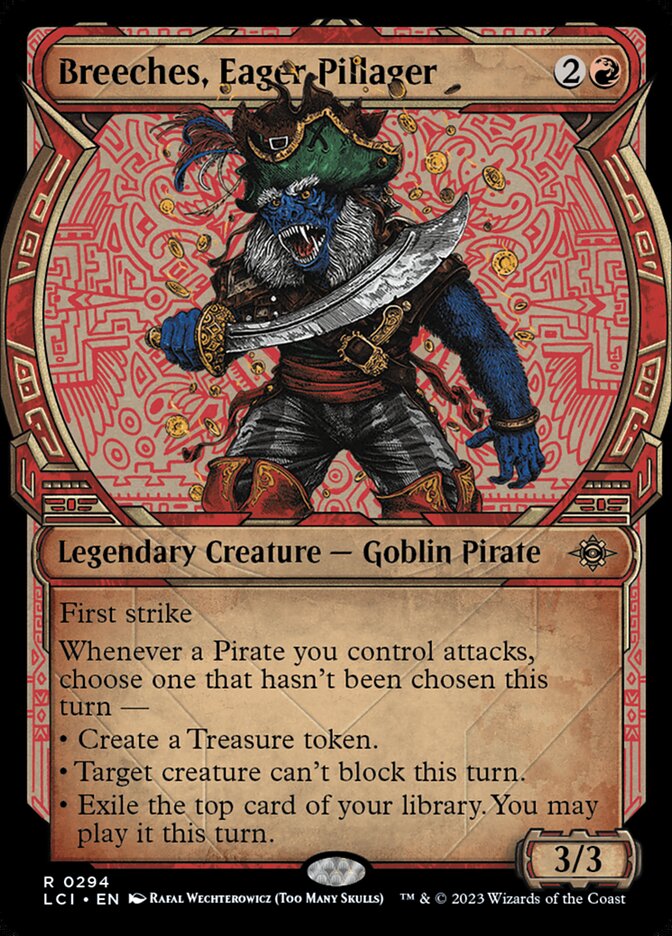 Breeches, Eager Pillager card front