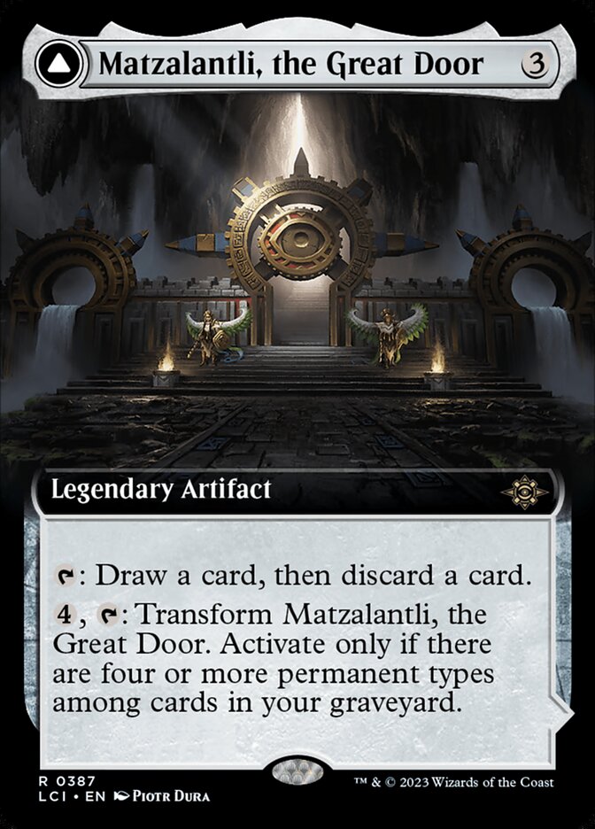 Matzalantli, the Great Door card front