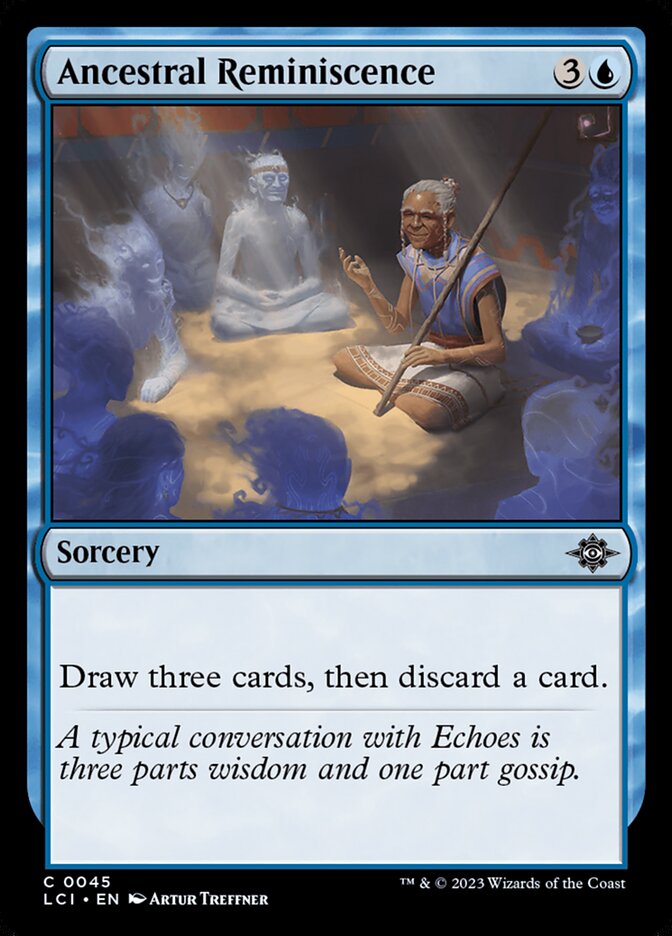 Ancestral Reminiscence card front