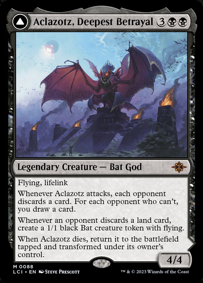 Aclazotz, Deepest Betrayal card front