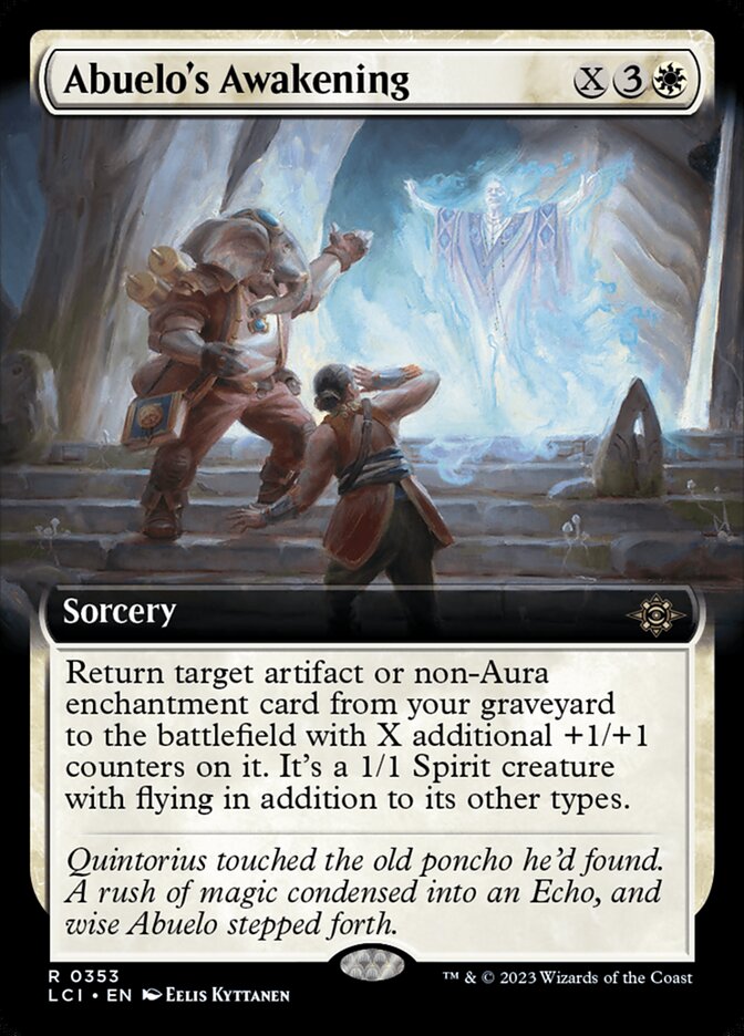 Abuelo's Awakening card front