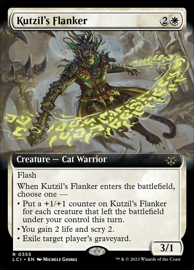 Kutzil's Flanker card front