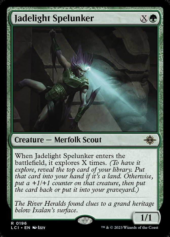 Jadelight Spelunker card front