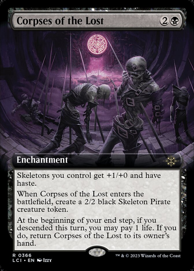 Corpses of the Lost card front