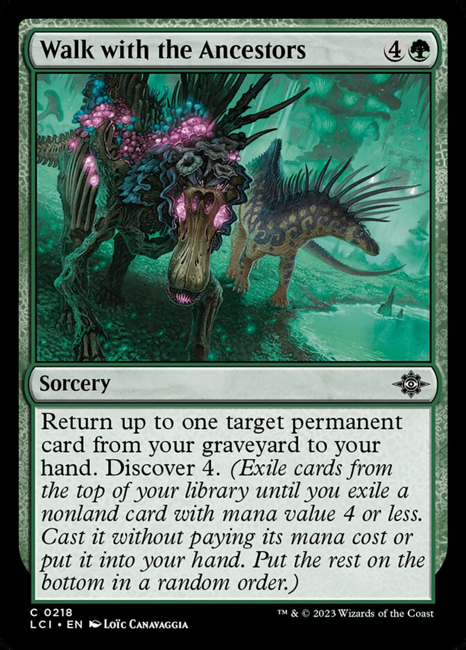 Walk with the Ancestors card front