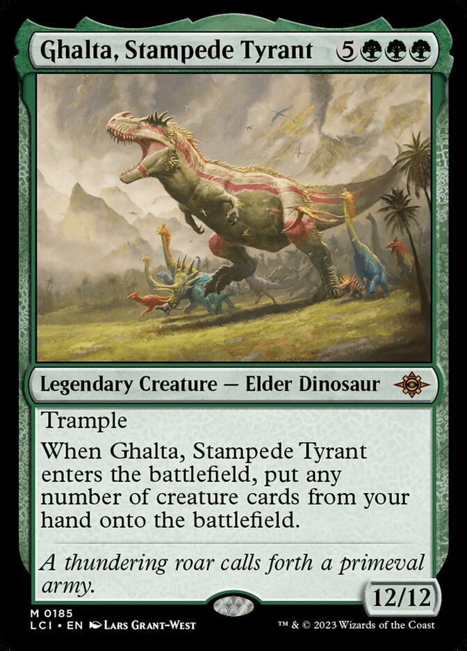 Ghalta, Stampede Tyrant card front