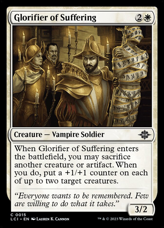 Glorifier of Suffering card front