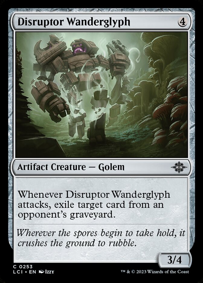 Disruptor Wanderglyph card front