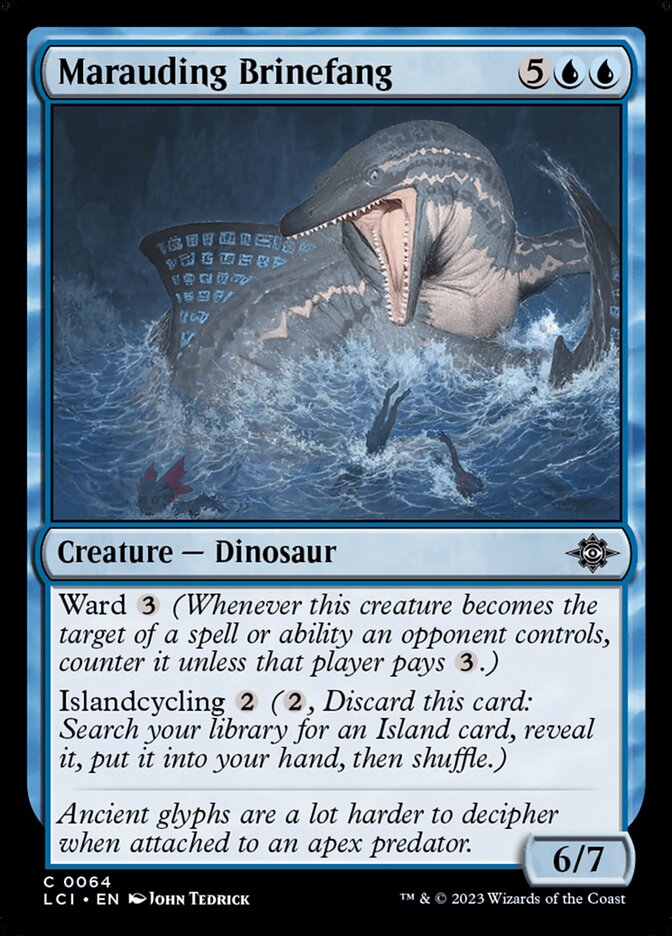 Marauding Brinefang card front