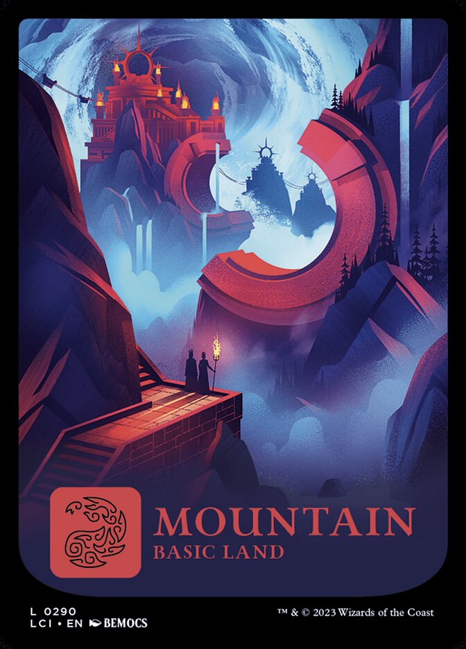 Mountain card front