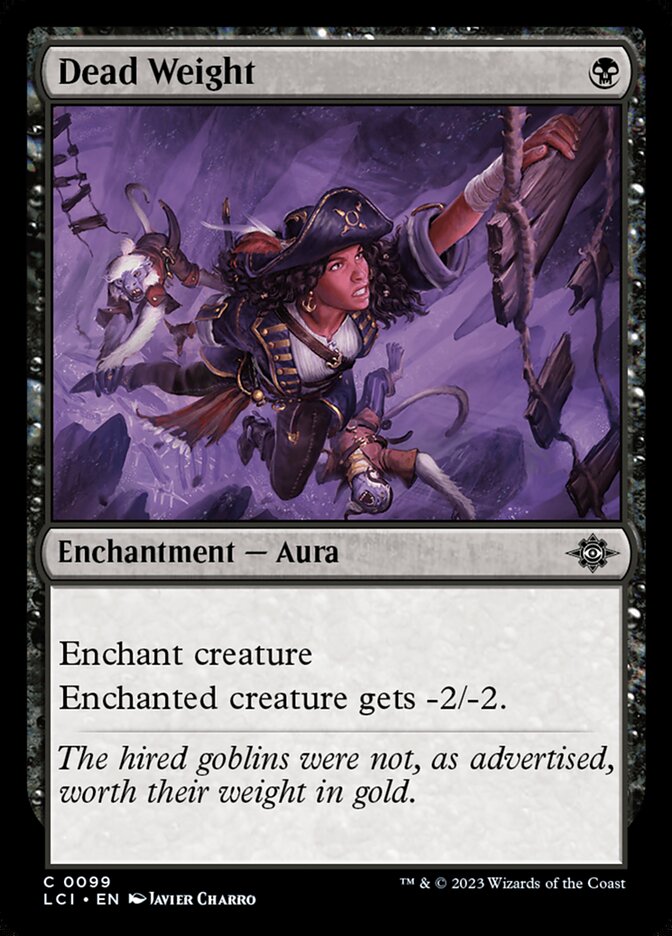 Dead Weight card front