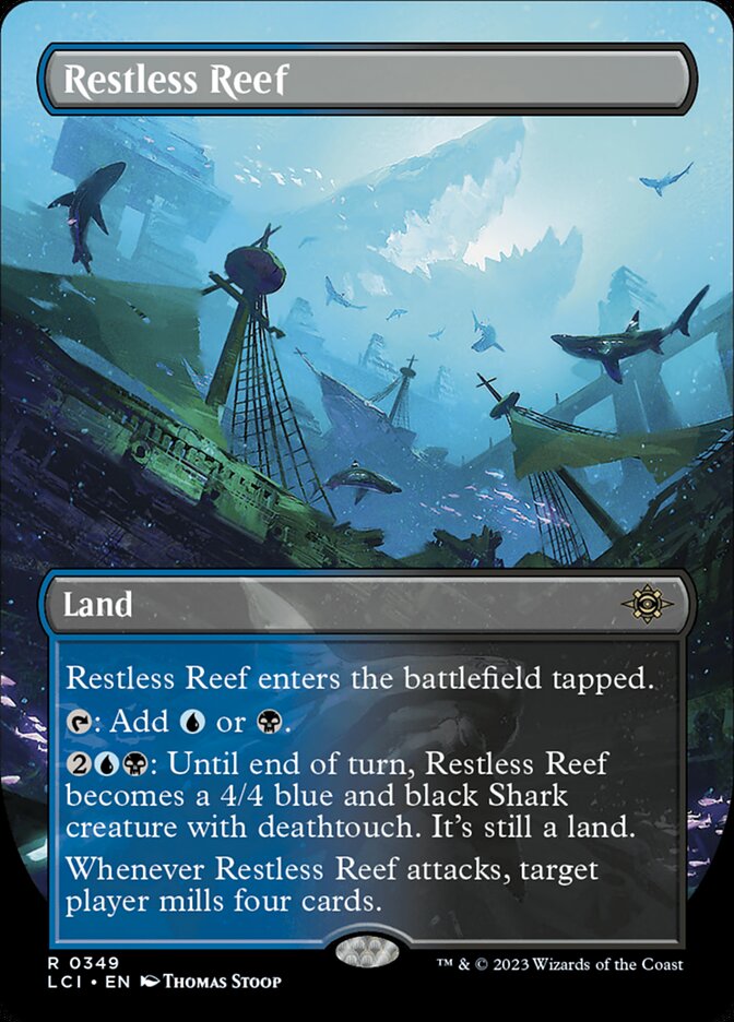 Restless Reef card front