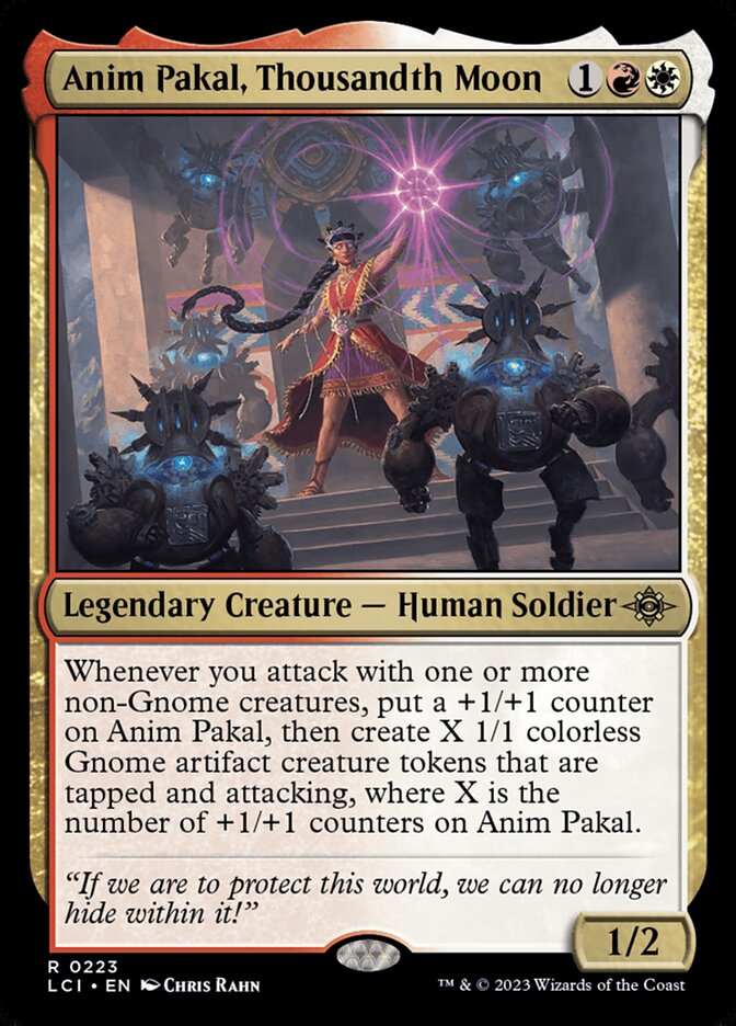 Anim Pakal, Thousandth Moon card front