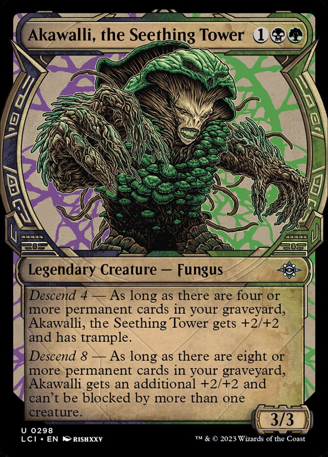 Akawalli, the Seething Tower card front